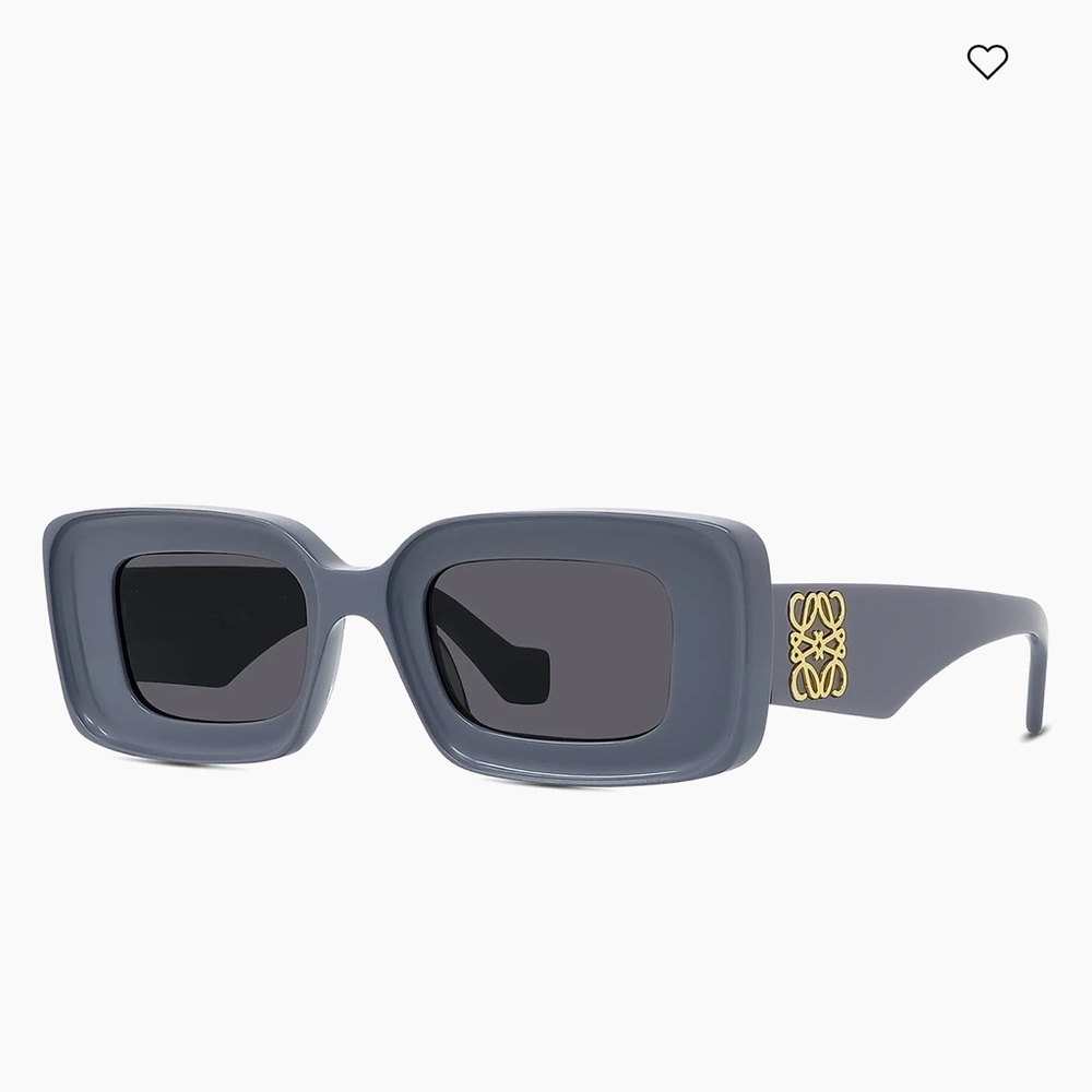 LOEWE
Chunky Anagram Rectangle Sunglasses NWT